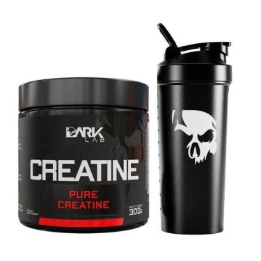 Imagem de Creatina Pura 300g e Coqueteleira Fuse 700 ml Dark Lab-Unissex