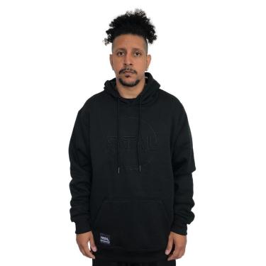 Imagem de Moletom Fatal Básico Com Capuz Flanelado Masculino-Masculino