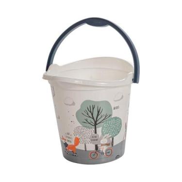 Imagem de Balde Plasutil Decora Bichinhos Nórdicos - Brinquedo Infantil