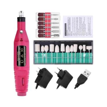 Imagem de Máquina De Furar Unhas Elétrica Portátil LULAA, Conjunto De Ferramenta
