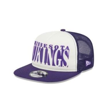 Imagem de BONE NEW ERA 9FIFTY A-FRAME SNAPBACK MINNESOTA VIKINGS NFL ROXO-Masculino