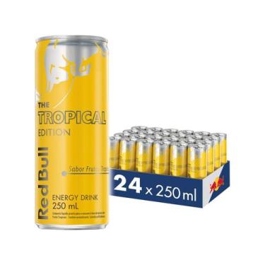 Imagem de Energético Red Bull Tropical Edition Sabor Frutas Tropicais 250ml, Fru