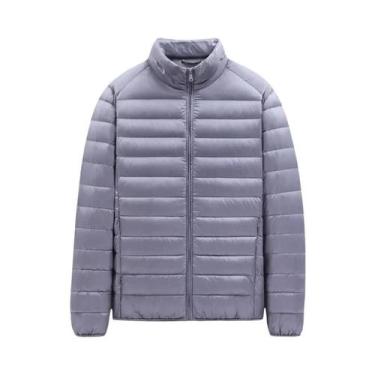 Imagem de Jaqueta Masculina Ultraleve De Pluma, À Prova De Vento, Quente, Empaco