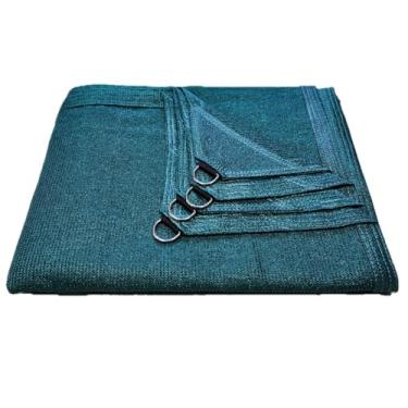 Imagem de Sombrite 90% 5x5 Tela de Sombreamento Shade Toldo Sombra Cobertura para Carro Garagem Piscina Jardim Proteção UV Sol (Verde)