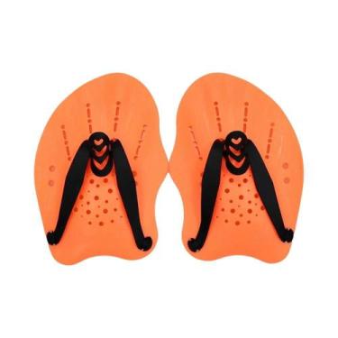 Imagem de Palas De Natação Ajustáveis De Silicone Para Treinamento De Natação Es