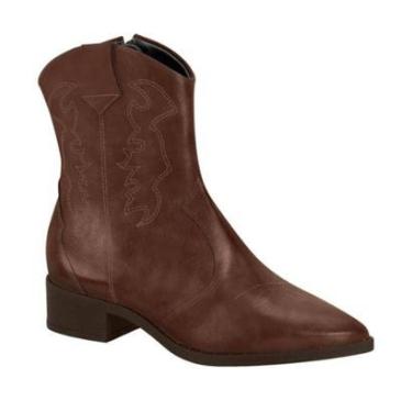 Imagem de Bota Feminina Beira Rio Confortavel Macia Moda Country Texana Ref: 9091.201-Feminino