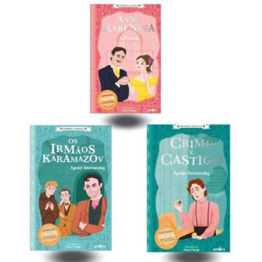 Imagem de Kit Grandes Clássicos  O Melhor da Literatura Russa (3 vol) - Kit de L