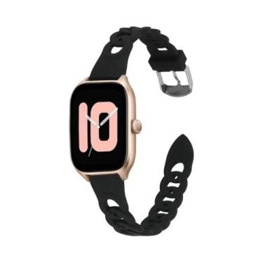 Imagem de Pulseira De Silicone 20mm 22mm Para Amazfit GTS 2 3 4 GTS2 Mini GTR 4 