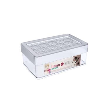 Imagem de Organizador Multiuso Hana para Acessórios Pequenos em Plástico com Tampa Ventilável par...