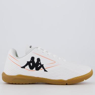 Imagem de Chuteira Kappa Turin Futsal Branca-Masculino