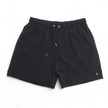 Imagem de Calção Short Praia Liso Em Elastano DareEsportes Masculino Adulto - Re