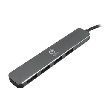 Imagem de Hub USB-C Keytime Synczone 4x Portas USB 3.2 Gen 1 5Gbps - KYT00034