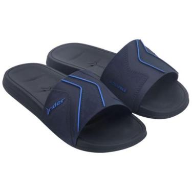 Imagem de Chinelo Rider Masculino Free Slide Novo 11948, 40, Azul