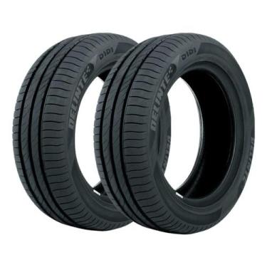 Imagem de Kit 2 Pneu Delinte Aro R16 205 55 r16 91v D1d1 Corolla Megane