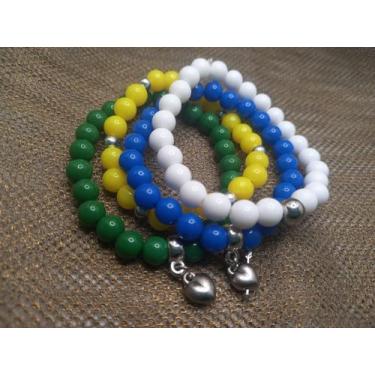 Imagem de Kit Pulseiras Brasil - Copa Do Mundo - Manuela Beatriz