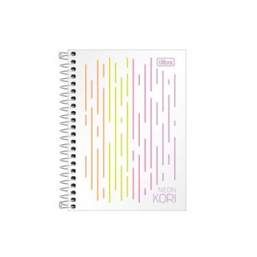 Imagem de Caderneta 1/8 Capa Plástica 80 Folhas Tilibra - Neon Kori 2