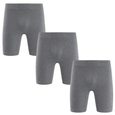 Imagem de Kit 3 Bermudas Térmica Polostar Long Leg Masculina Esportiva Compressã