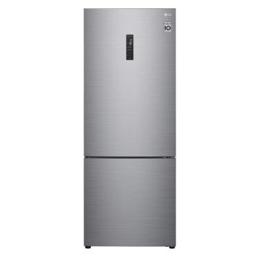 Imagem de Geladeira LG Inverse Frost Free Inverter 451L Inteligente Inox Look Inox 110V