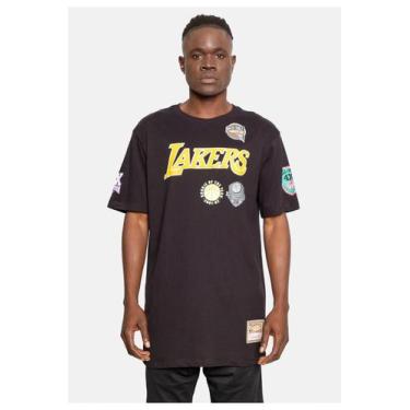 Imagem de Camiseta Mitchell & Ness NBA Gasol Los Angeles Lakers MN482 - Preto, P