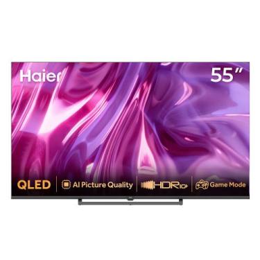 Imagem de Smart TV 4K Haier QLED 55 Polegadas, Google TV e Wi-Fi - H55S80GUX, Bi
