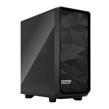 Imagem de Fractal Design Maleta Meshify 2 Compacta Preta ATX Flexível Alto Fluxo de Ar Temperado Vidro Temperado Janela Média Torre para Computador