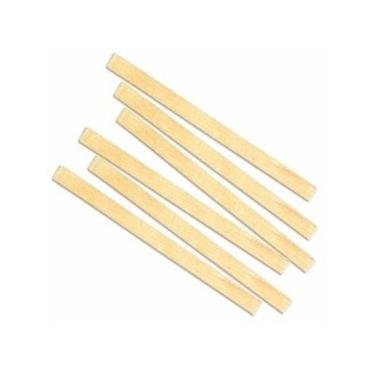 Imagem de Palitos para Sorvete e Picolé Ponta Quadrada com 1000 unidades - Estilo
