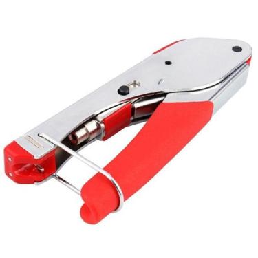 Imagem de Alicate Compressão Crimpar Coaxial Conector Rg6 Rg59 Nf