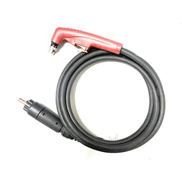 Imagem de Theia Plasma | Tocha manual de corte a plasma 60Amps 20fit super cabo | substituição PT60 | euro-adaptador (pino personalizado de 60 pés)
