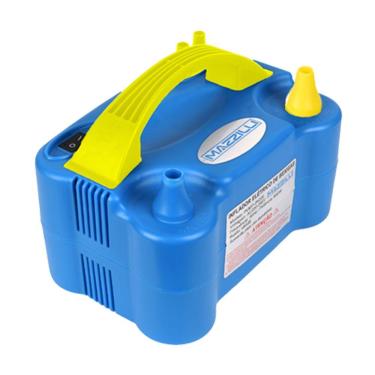 Imagem de Inflador Elétrico Balão Compressor Bomba 2 Bicos Festa