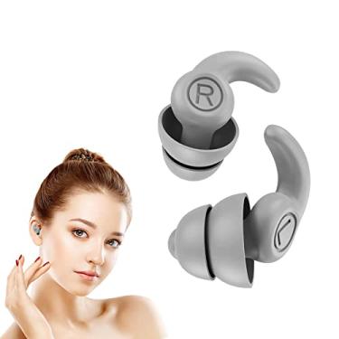 Imagem de Tampão de redução de ruído | Tampões de ouvido macios Bloqueio de som | Tampões de ouvido à prova d'água proteção auditiva para concerto, natação, estudo, ruído alto, ronco Baok