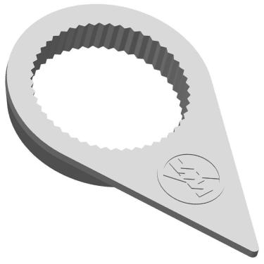 Imagem de Verificador Porca Roda Chave 27 Cinza ZM 3302750