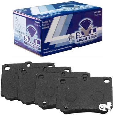 Imagem de Kit Pastilha Freio Mitsubishi Pajero 98 A 2016 Akebono Syl