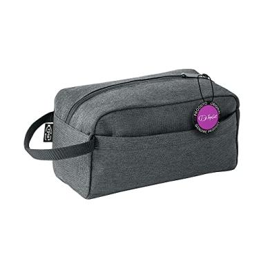 Imagem de Necessaire Eco com Bolso Frontal Al�a lateral Soft TopGet (Cinza)
