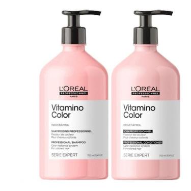 Imagem de Kit Loreal Vitamino Color - Shampoo E Condicionador 750ml