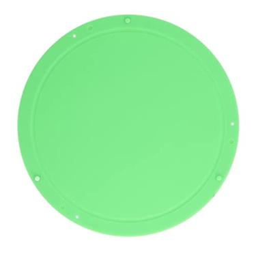 Imagem de Tapete de tábua de corte de silicone flexível, tábua de corte pequena, tábua de cortar tábua de frutas para cozinha piquenique ao ar livre (verde)