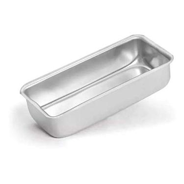 Imagem de Forma Retangular Para Pão Alumínio n°3 - ABC (Cód.0981)