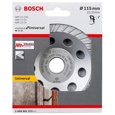 Imagem de Bosch Prato Diamantado Turbo Standard For Universal Multimaterial 115 X 22 23 X 5 Mm Com