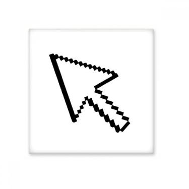 Imagem de Decalque brilhante de azulejo de cerâmica de pixel de flecha para computador