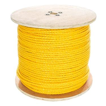 Imagem de West Coast Paracord Corda de polipropileno torcida de 3 fios – à prova d'água e flutua na água