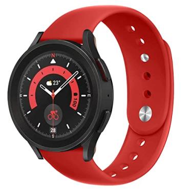 Imagem de Pulseira de substituição compatível com Samsung Galaxy Watch 46 mm de silicone Galaxy Watch 3,45 mm/S3 Frontier/Clássico, feminino e masculino