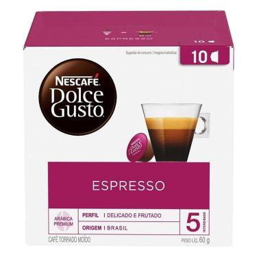 Imagem de Cápsula Nescafé Dolce Gusto Espresso 10 Cápsulas
