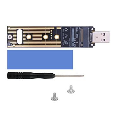 Imagem de TECKEEN Adaptador M.2 para USB, conversor de leitor NVMe para USB3.1 Gen2 para chave SSD PCIe NVMe Baseado M Key B + M