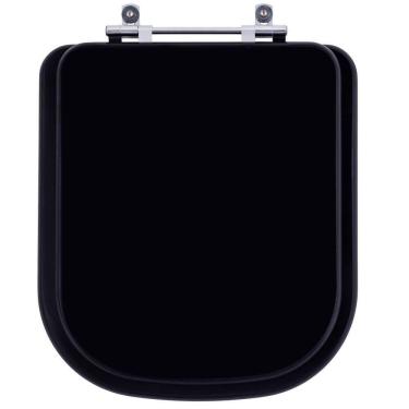 Imagem de Assento Sanitário Elite Preto para vaso Celite