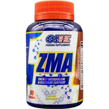 Imagem de Zma Importado One Pharma Zinco Magnésio Vitamina B6 - One Pharma Suppl