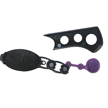 Imagem de CHICHIYANG Conjunto de 3 peças de substituição de botão de borracha PTT para Motorola XTS5000 XTS3000 Walkie-Talkie