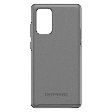 Imagem de OtterBox Capa para Galaxy Note20 série Symmetry 5G - preta, ultraelegante, compatível com carregamento sem fio, bordas elevadas protegem a câmera e a tela