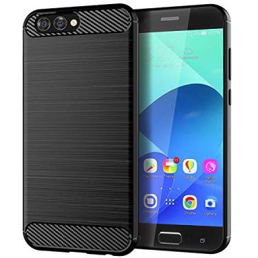 Imagem de Capa para ASUS Zenfone 4, com sensação suave, proteção total, anti-arranhões e impressões digitais + capa de celular resistente a arranhões para ASUS Zenfone 4