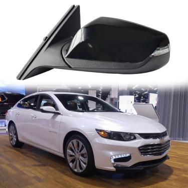 Imagem de Substituição do espelho lateral do motorista adequado para Chevrolet Malibu XL 2016 2017 2018 Conjunto de espelho retrovisor lateral acessórios de espelho retrovisor do carro (9 fios)