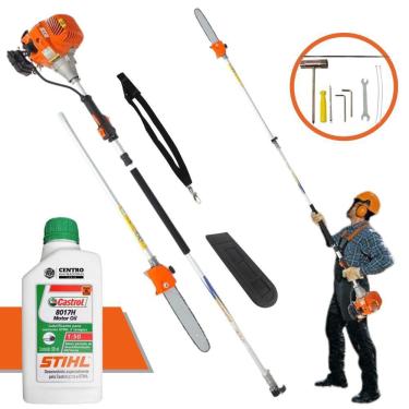 Imagem de Motopodador Com ÓLEO STIHL VP3300L Vulcan 33cc 1,3HP 10.000RPM C/ Extensor Ideal Para Podas em Altura