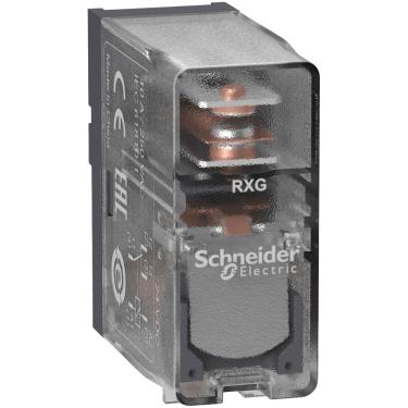 Imagem de Rele Plug-In de interface Miniatura 12VCC 1NAF 10A RXG15JD – Schneider Schneider